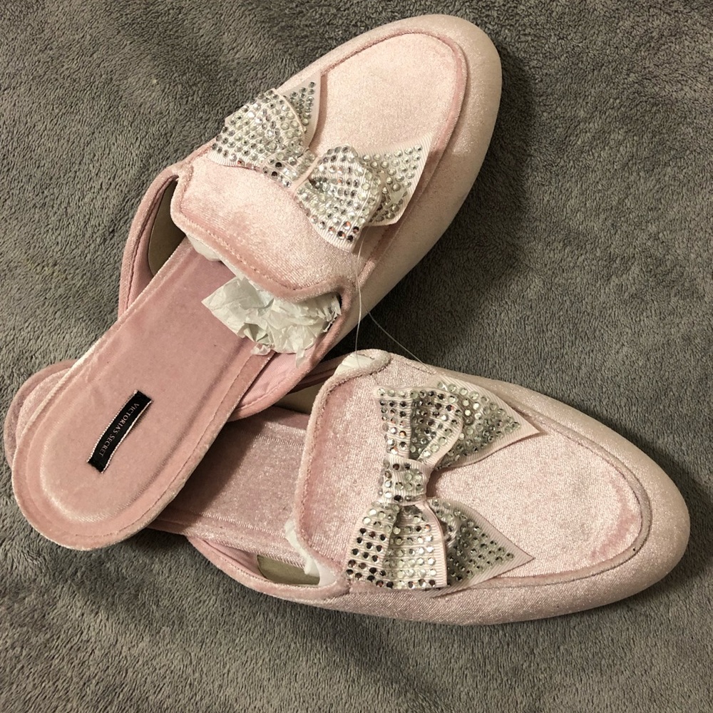 Victoria’s Secret velvet sandals